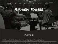 Tablet Screenshot of andrewkaiser.com